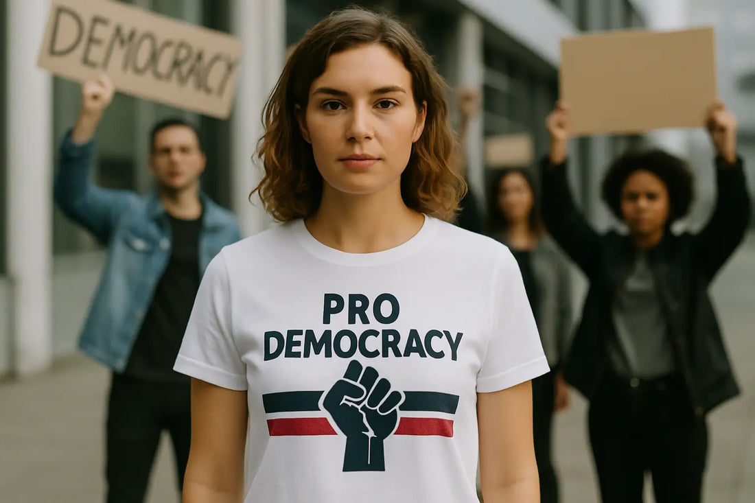 Pro Democracy Protest Shirt: Wear It Like You Mean It
