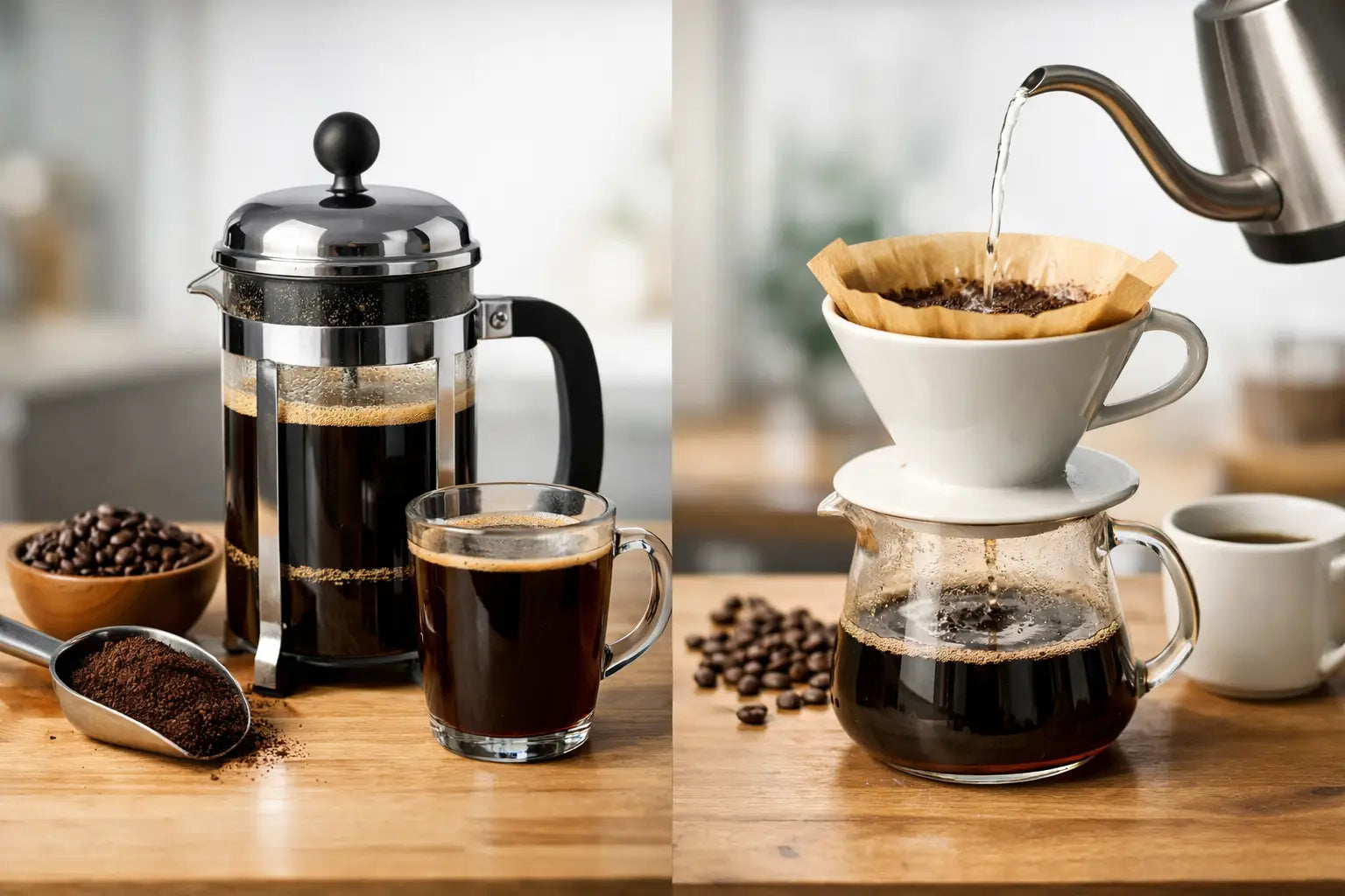 French Press Versus Pour Over