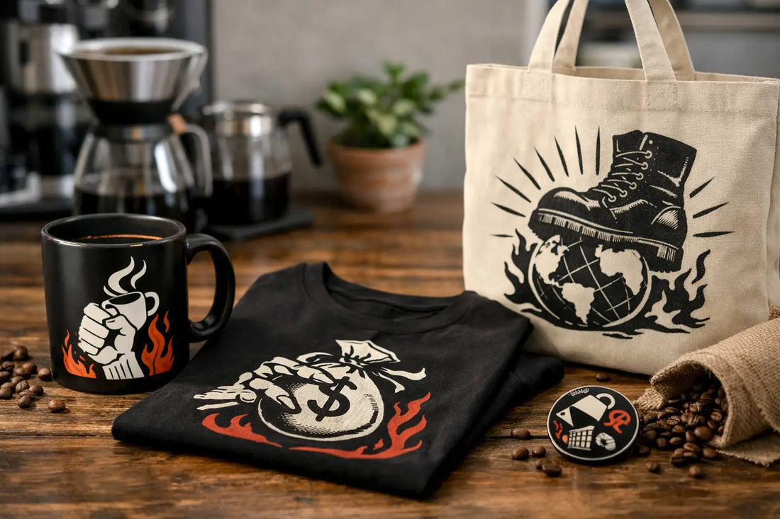 Anti Capitalist Coffee Merch Designs That Hit