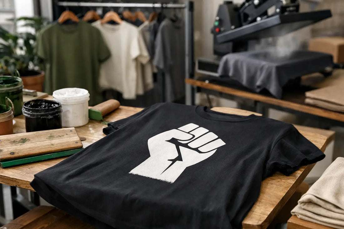 Ethical Protest Apparel Printing Methods