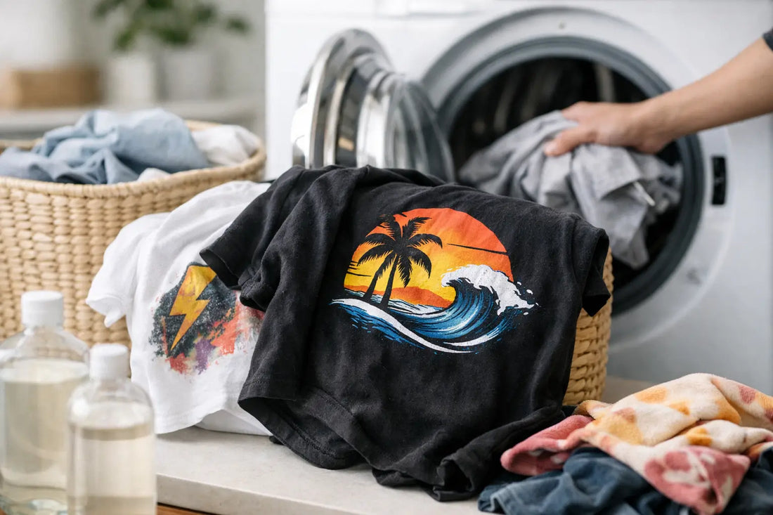How to Wash Graphic Tees the Right Way