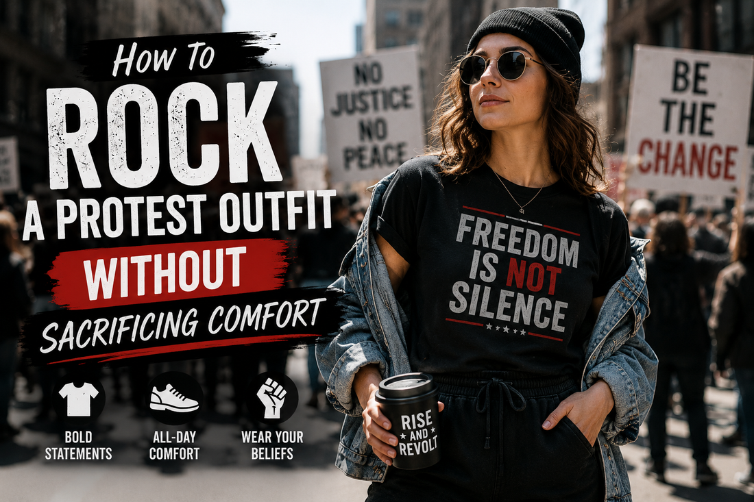 How to Rock a Protest Outfit Without Sacrificing Comfort