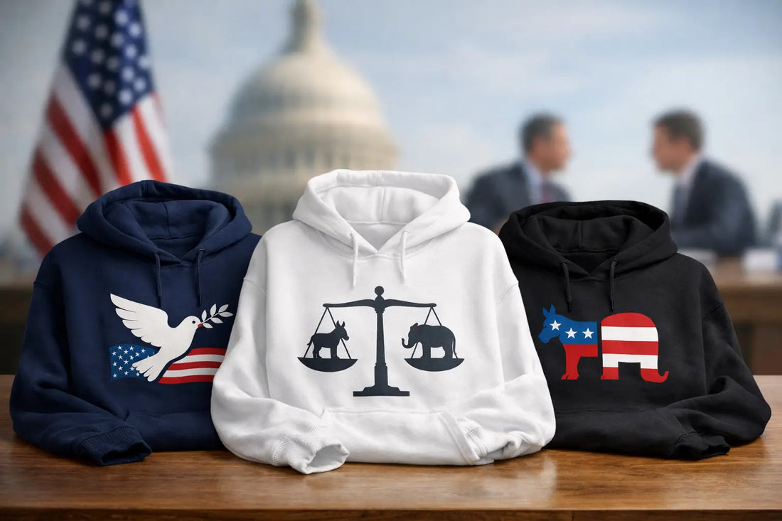 Political Graphic Hoodies That Say It Clean