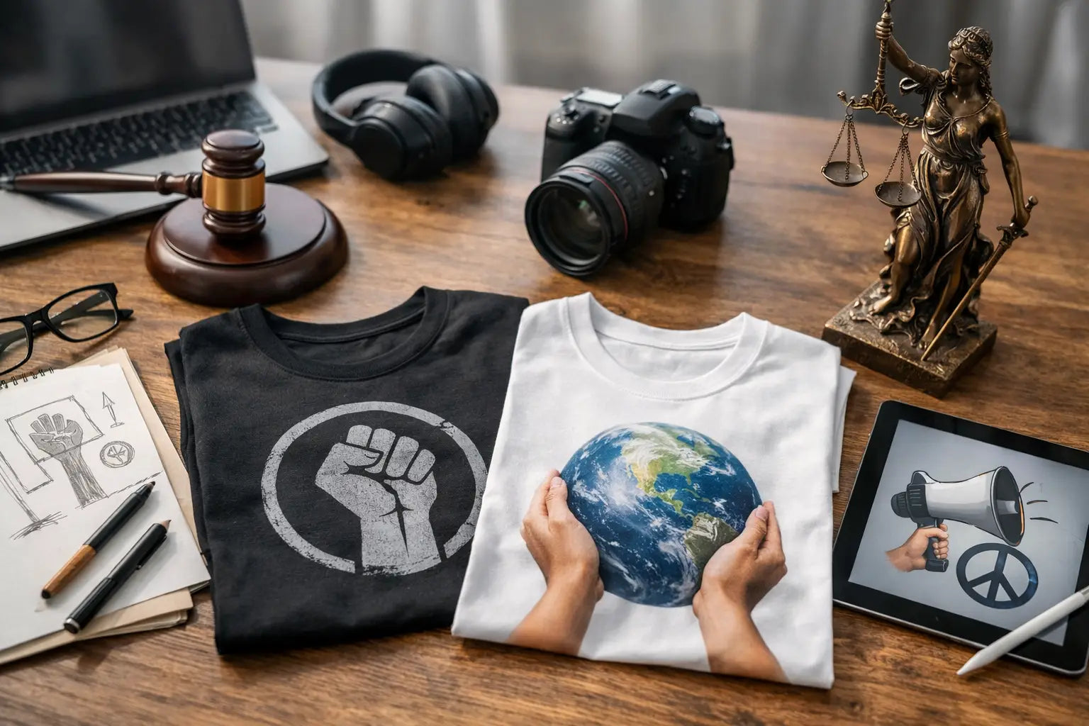 Activist Merch Design Copyright Basics