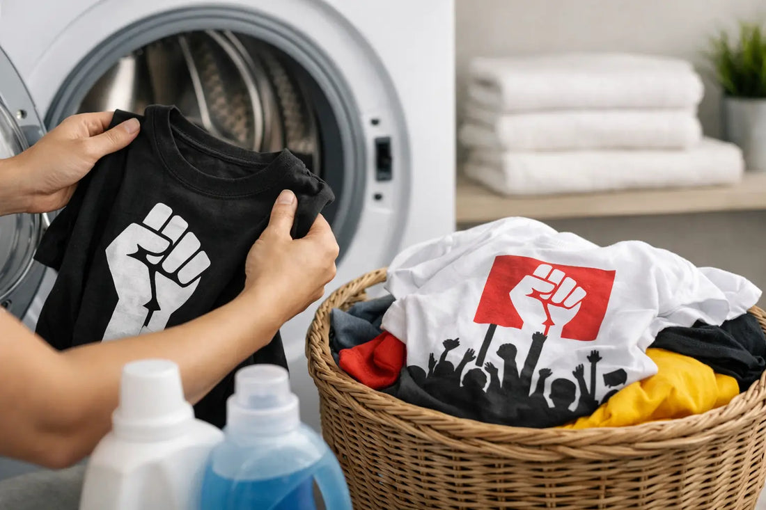 How to Wash Screen Printed Protest Shirts