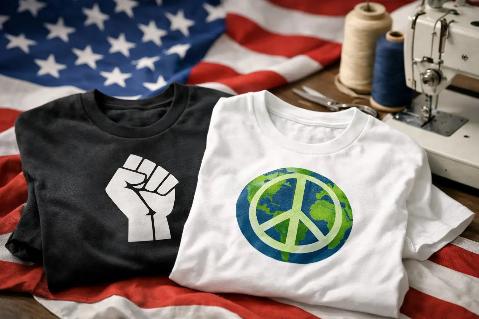 Why Activist Shirts Made in USA Matter