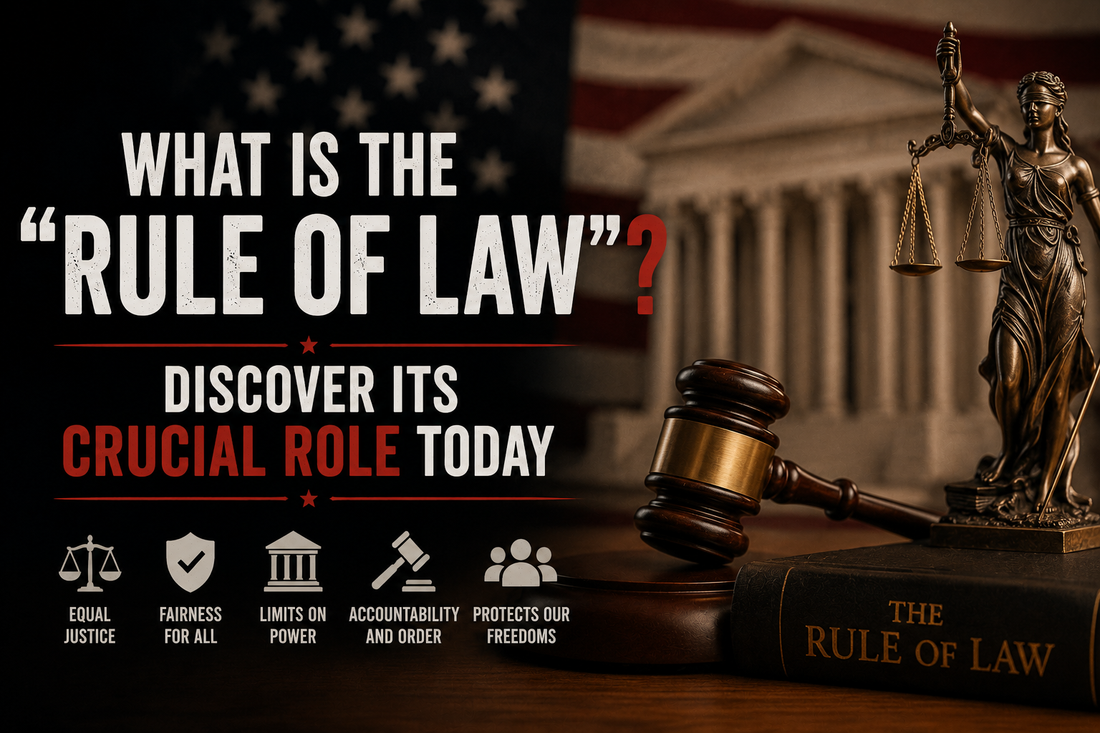 What is the "rule of law"? Discover Its Crucial Role Today