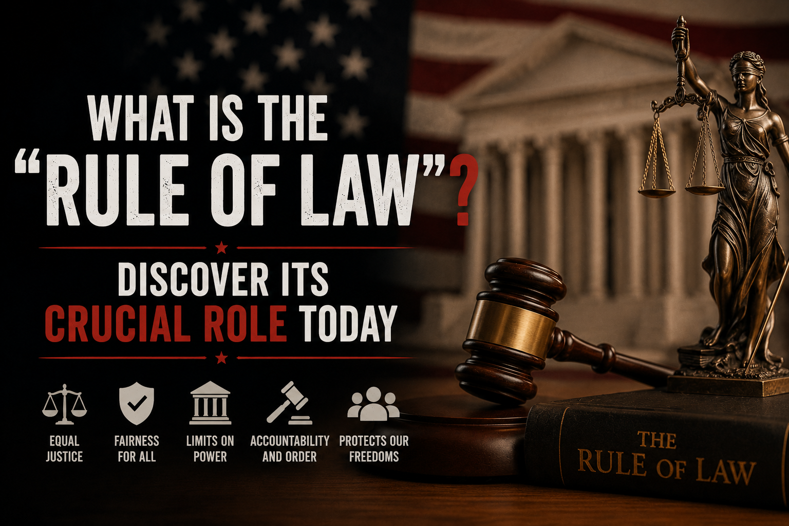 What is the "rule of law"? Discover Its Crucial Role Today