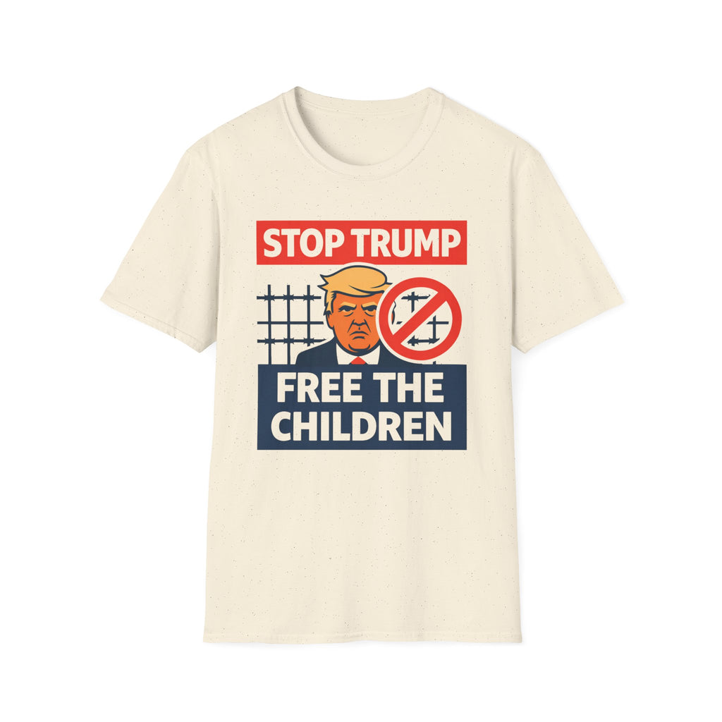 Stop Trump Free The Children T-Shirt - Rise And Revolt