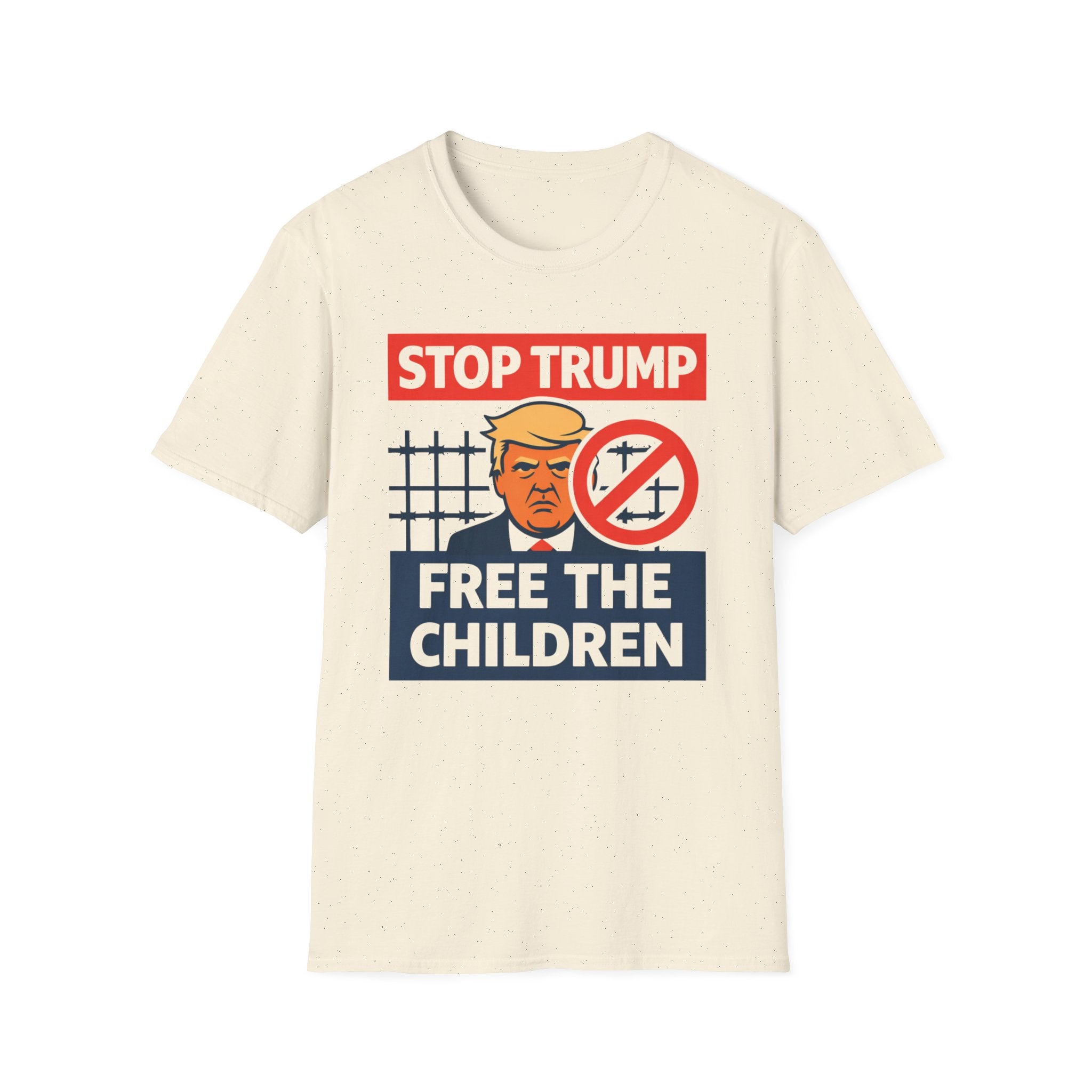 Stop Trump Free The Children T-Shirt - Rise And Revolt