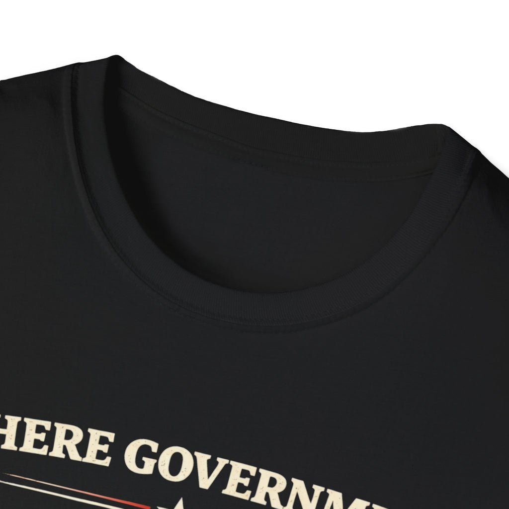 Government Fears The People T-Shirt - Rise And Revolt