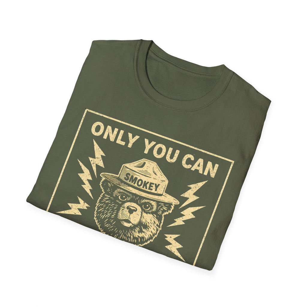 Only You Can Prevent Fascism T-Shirt - Stand Up Against Oppression - Rise And Revolt