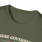 Government Fears The People T-Shirt - Rise And Revolt