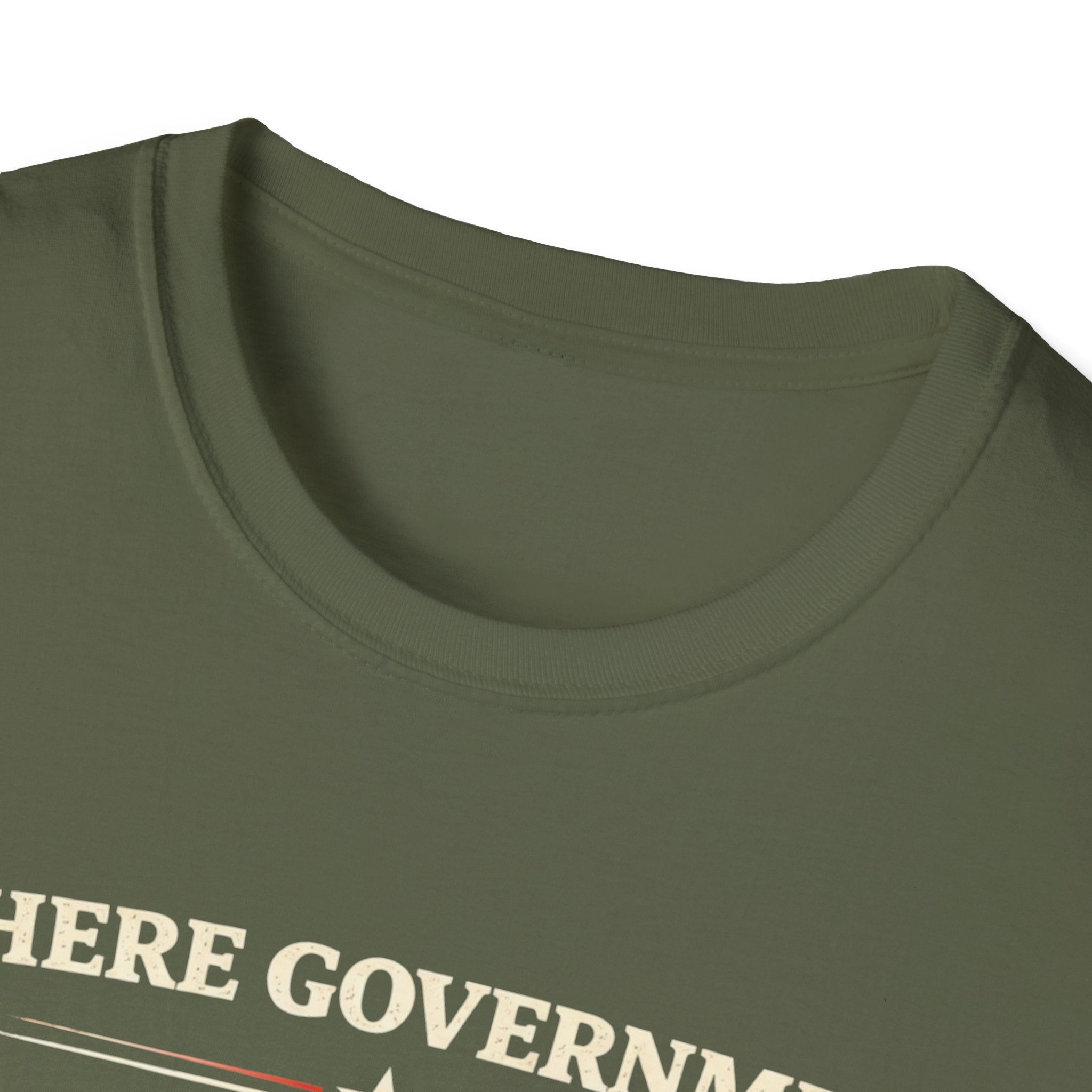Government Fears The People T-Shirt - Rise And Revolt