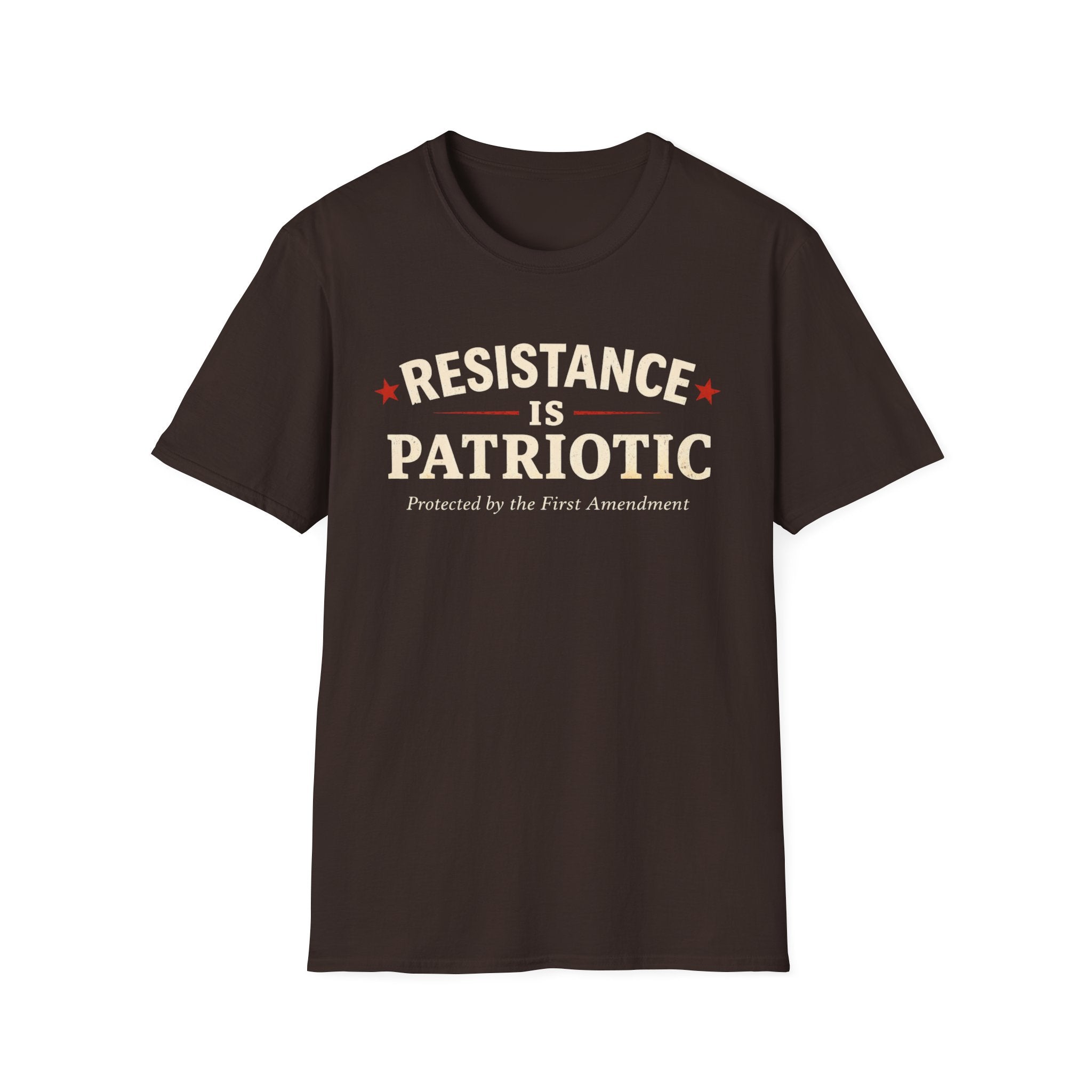 Resistance Is Patriotic Resistance T-Shirt - Stand for Your Beliefs - Rise And Revolt