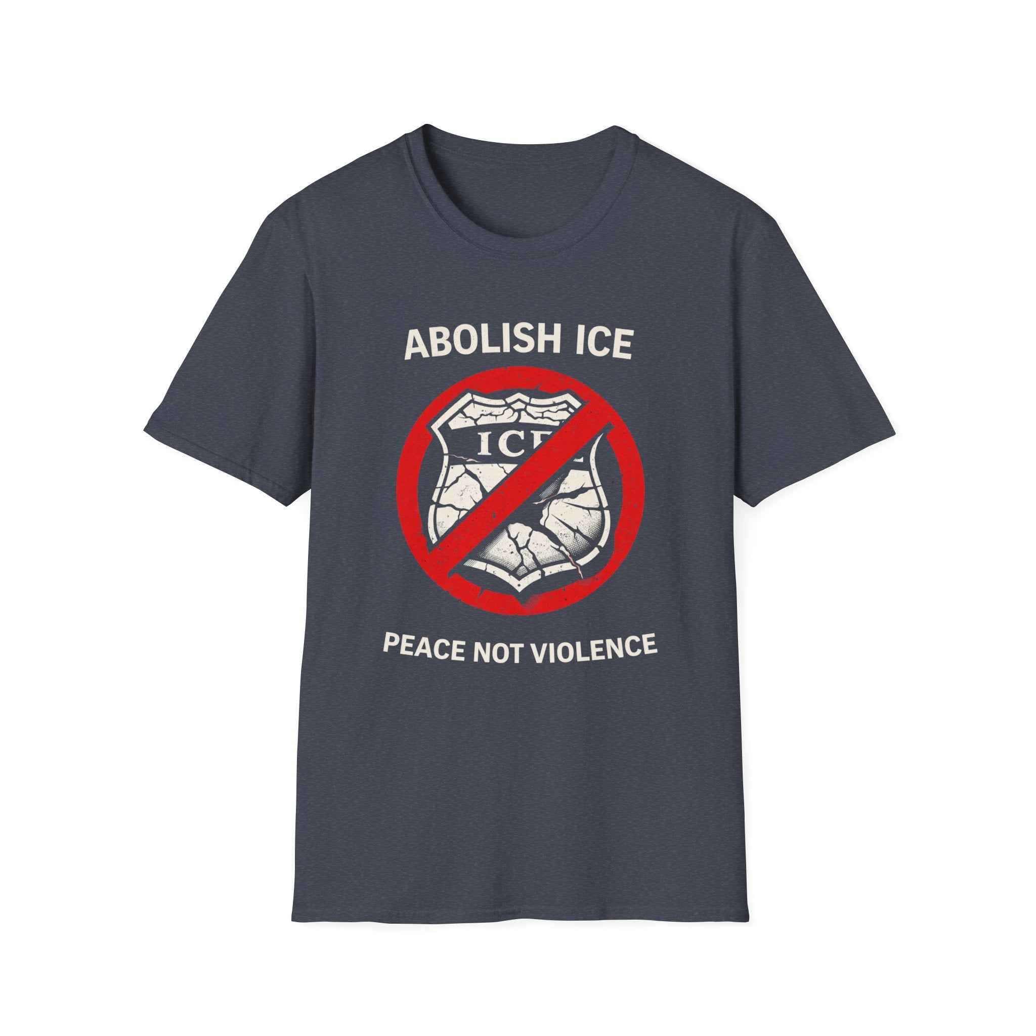 Abolish Ice Peace Not Violence T-Shirt