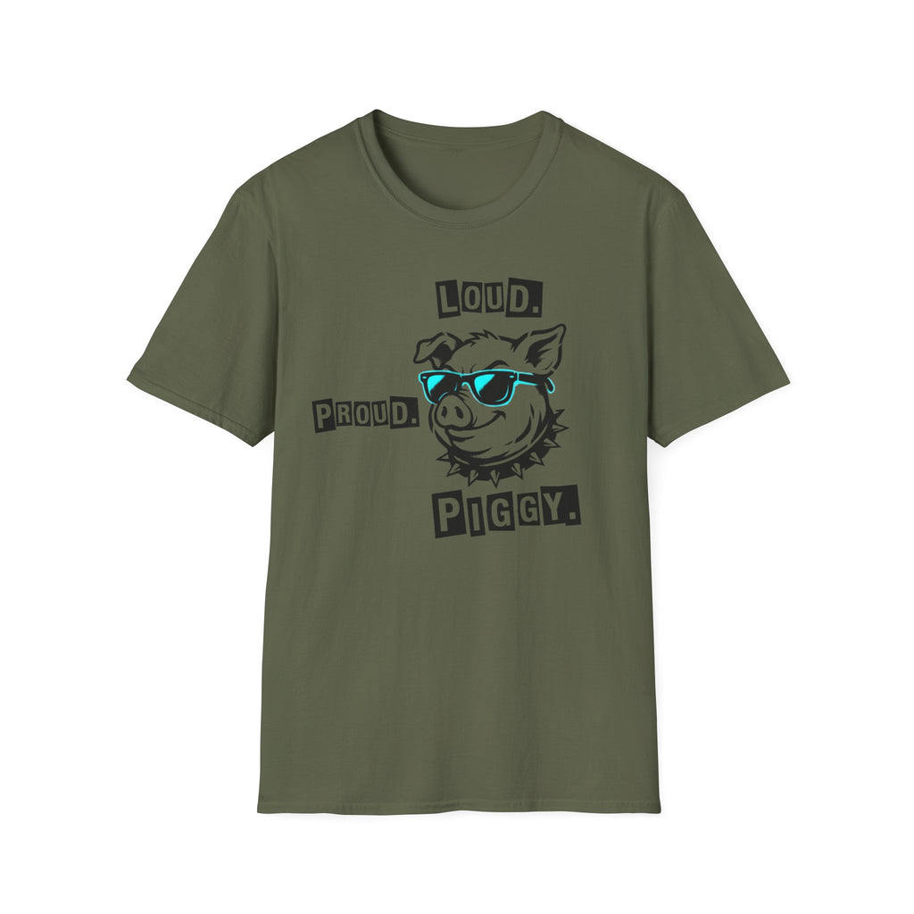 Loud Proud Piggy T-Shirt - Trump Piggy Comment T-Shirt for Women - Rise And Revolt