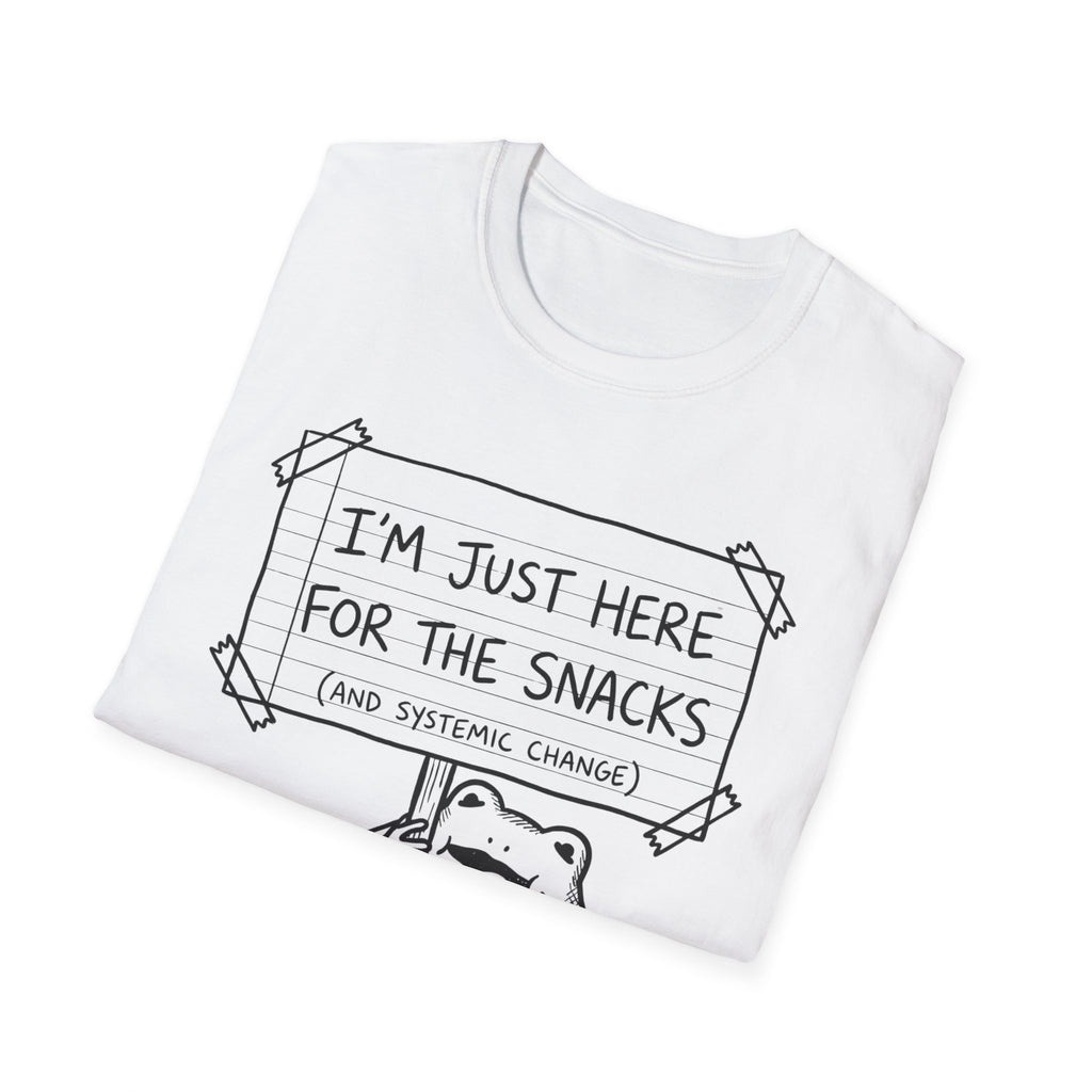 I'm Just Here For The Snacks T-Shirt - Rise And Revolt