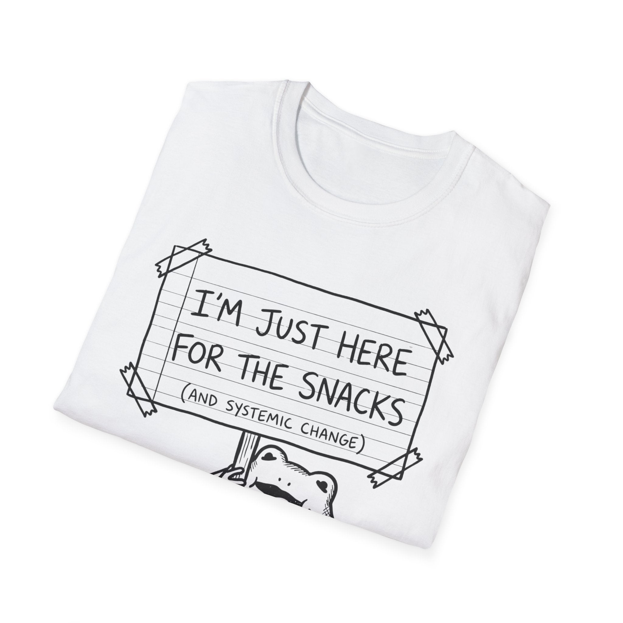 I'm Just Here For The Snacks T-Shirt - Rise And Revolt