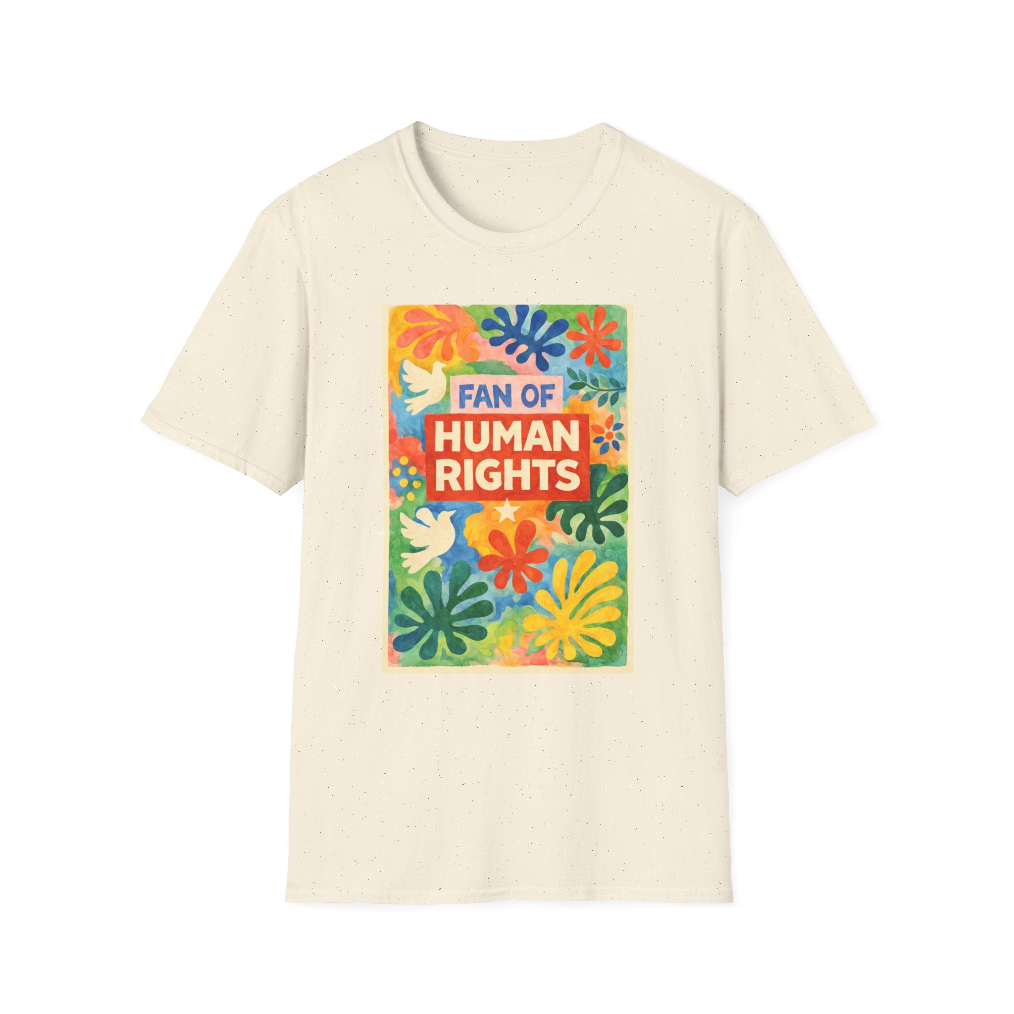 Fan Of Human Rights T-Shirt - Rise And Revolt