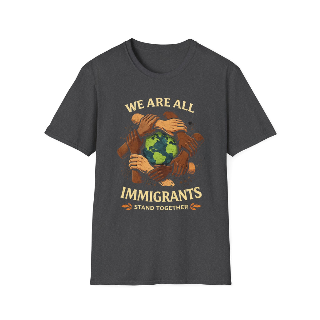 We Are All Immigrants T-Shirt - Rise And Revolt