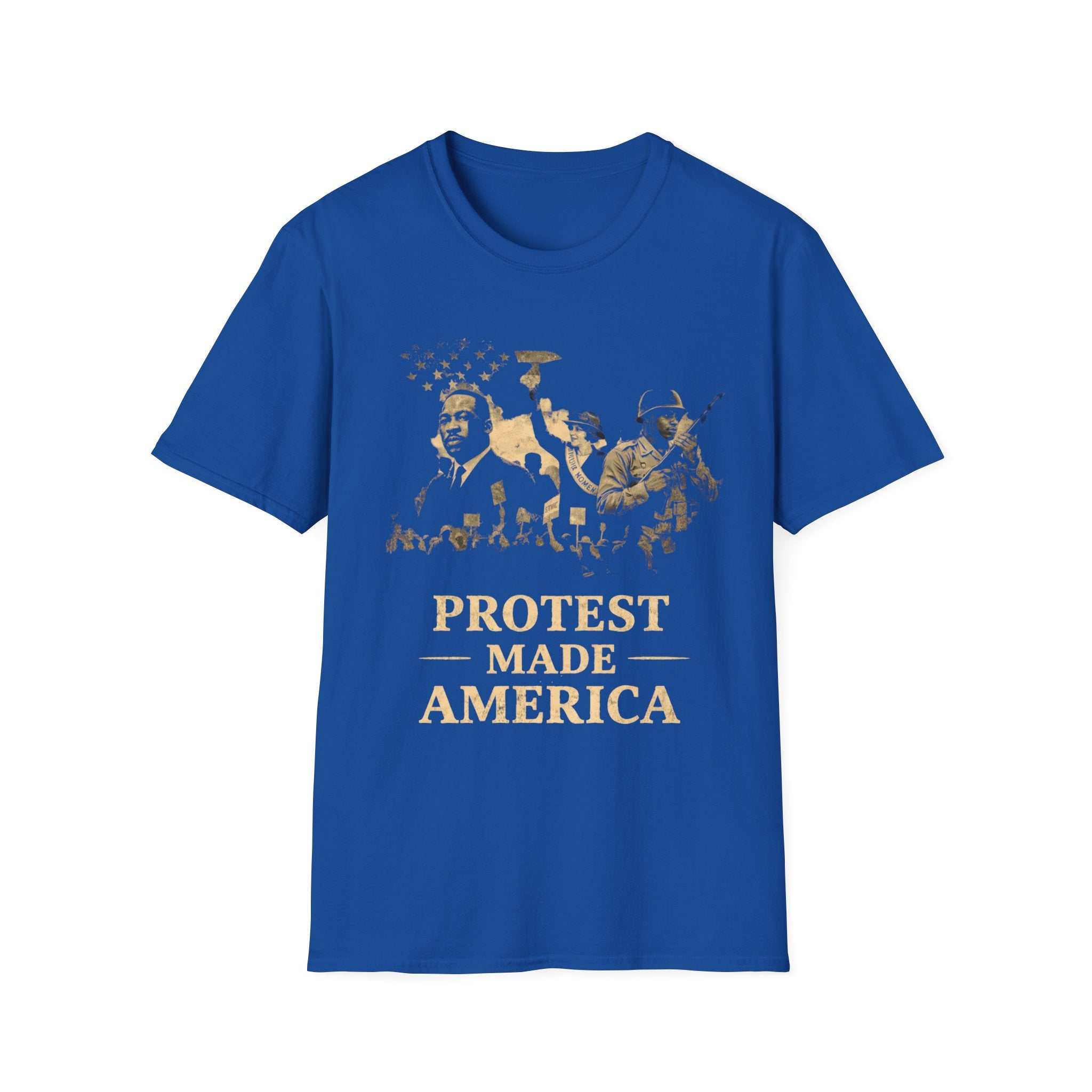 Protest Made America T-Shirt - Bold Statement Protest T-shirt - Rise And Revolt