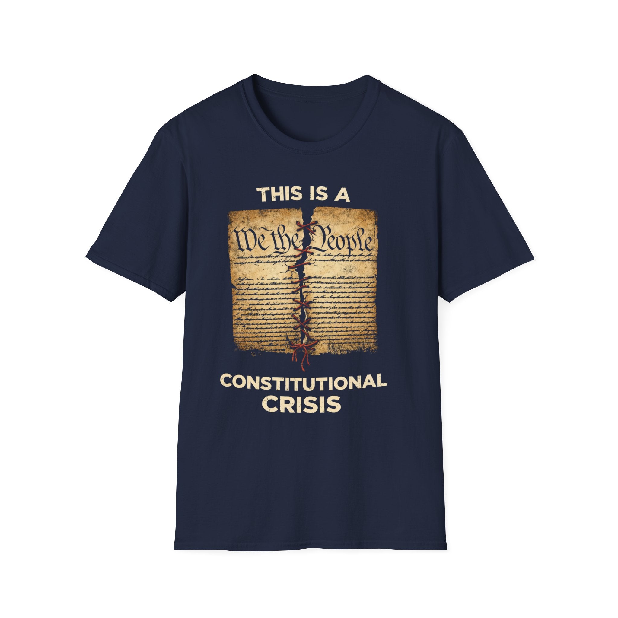 Constitutional T-Shirt for Advocates of Democracy - Rise And Revolt