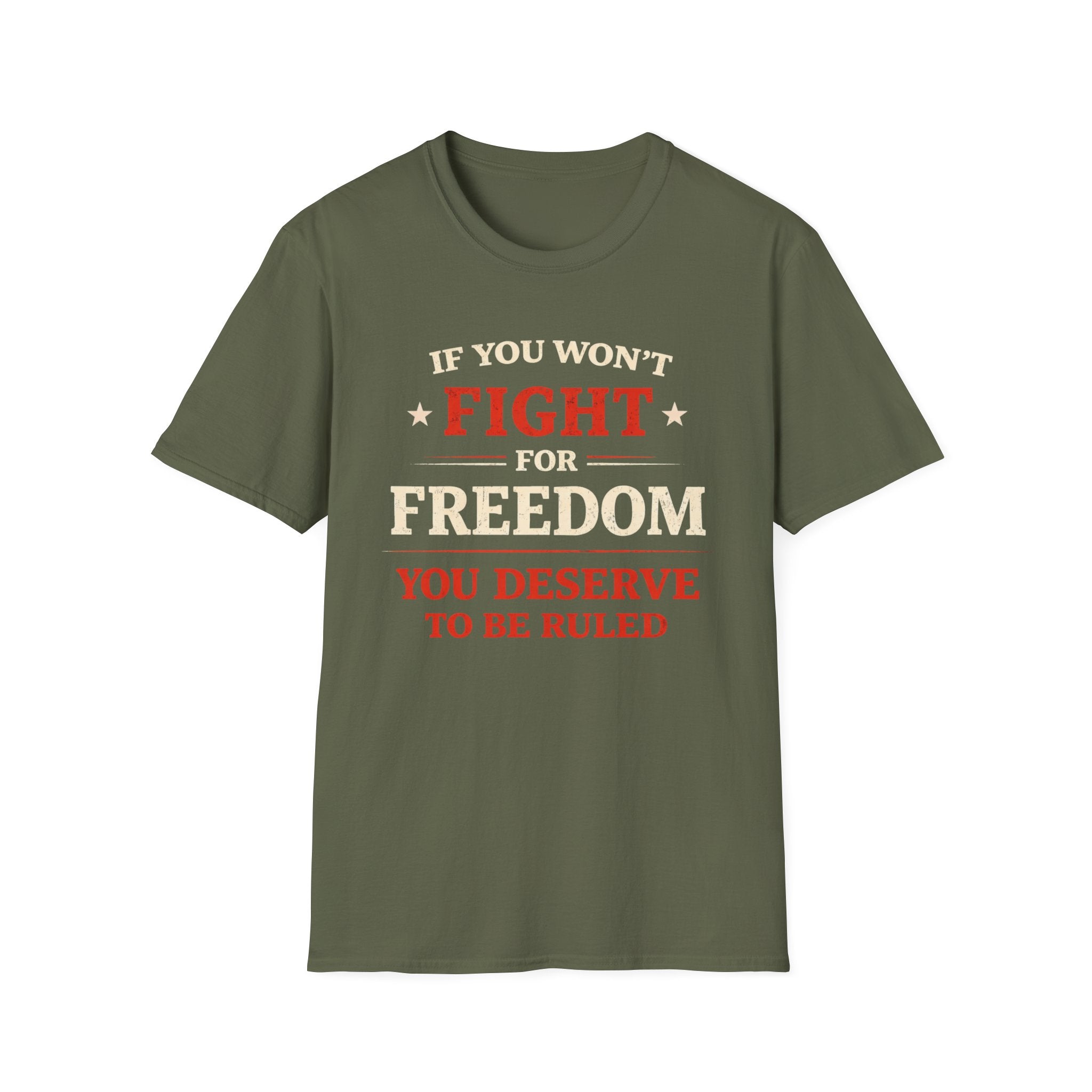 Fight For Freedom T-Shirt - Rise And Revolt