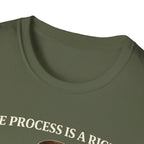 Due Process T-Shirt - Assert Your Rights in Style - Rise And Revolt