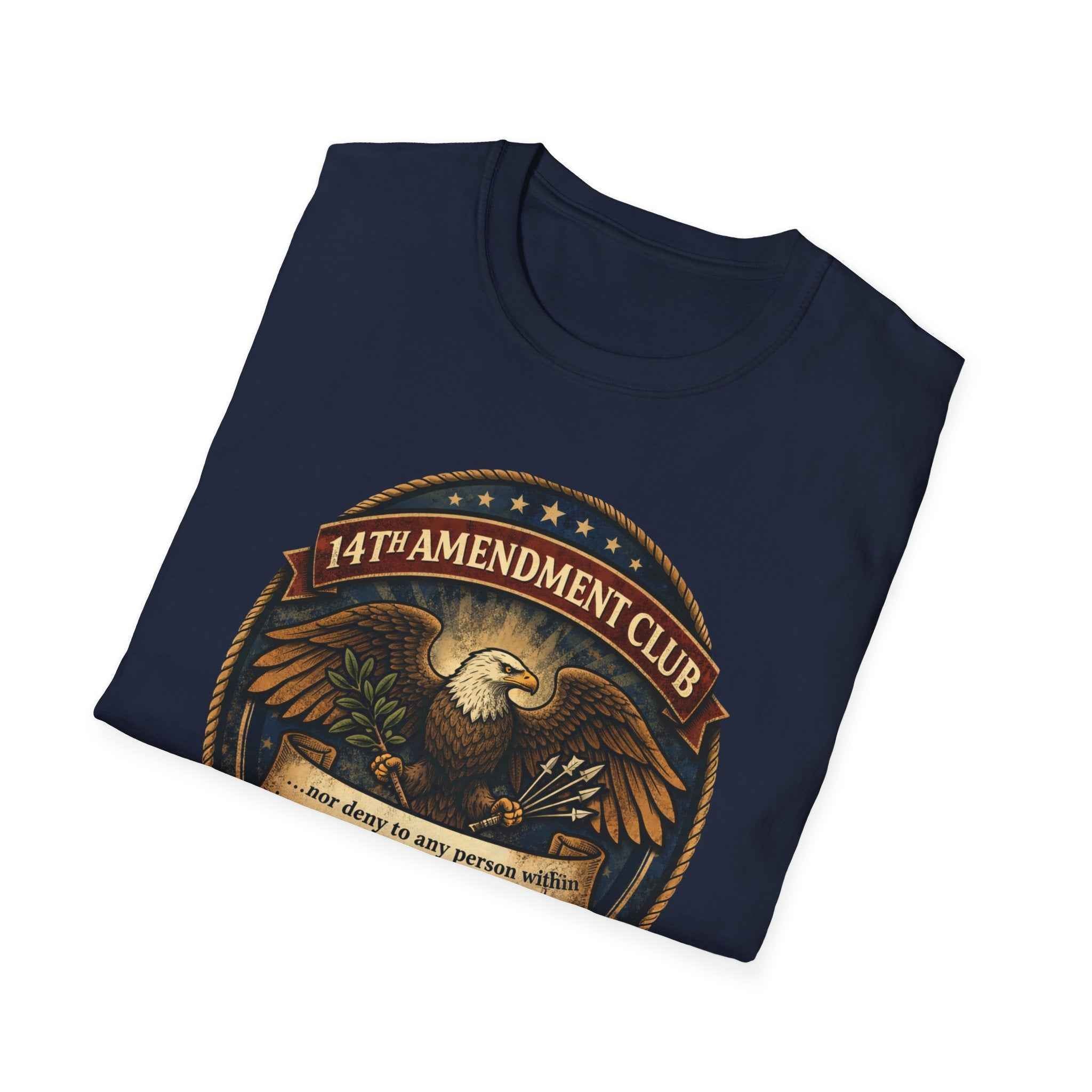 14th Amendment Club Badge T-Shirt
