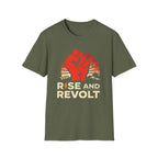 Rise And Revolt T-Shirt - Make a Statement with Bold Style - Rise And Revolt