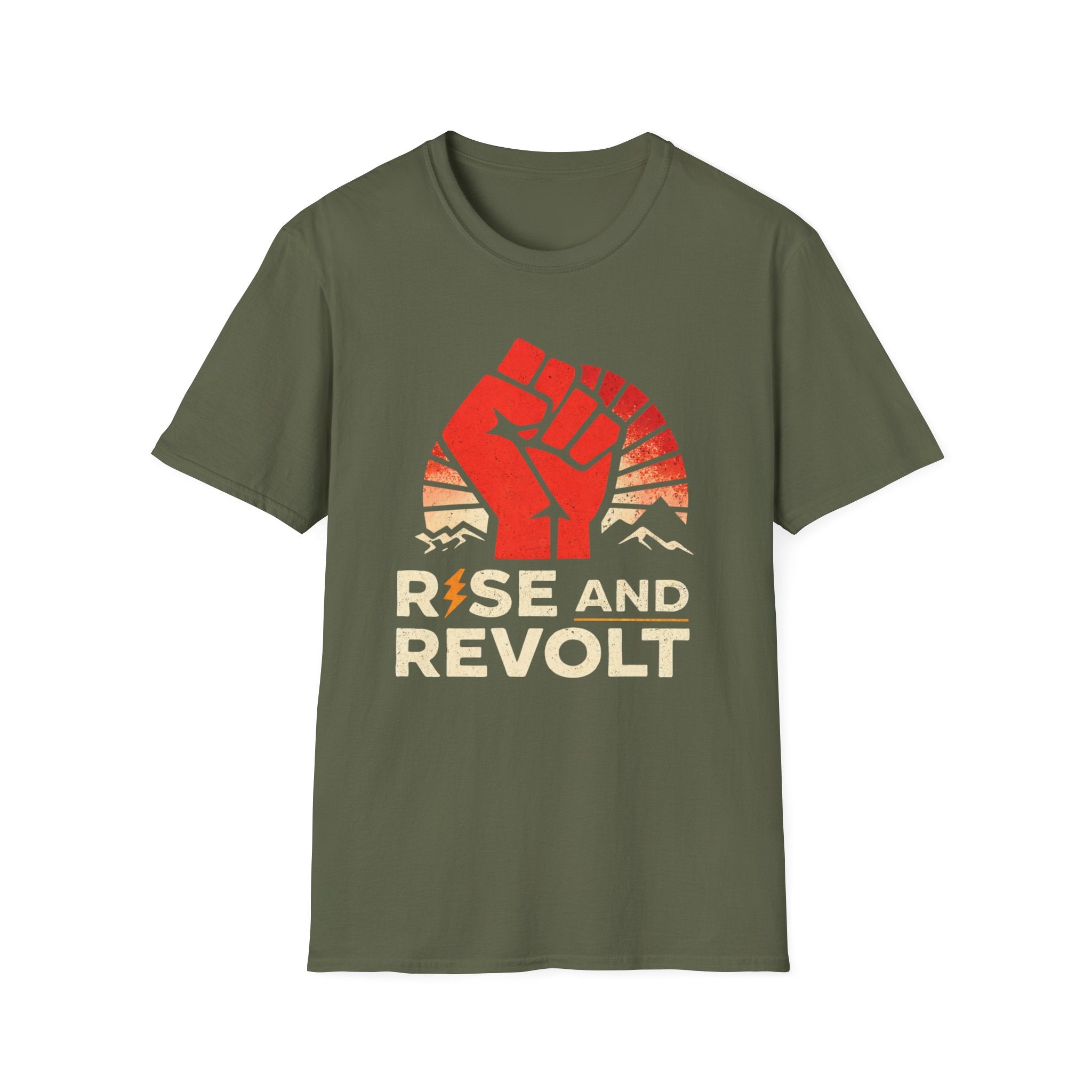 Rise And Revolt T-Shirt - Make a Statement with Bold Style - Rise And Revolt