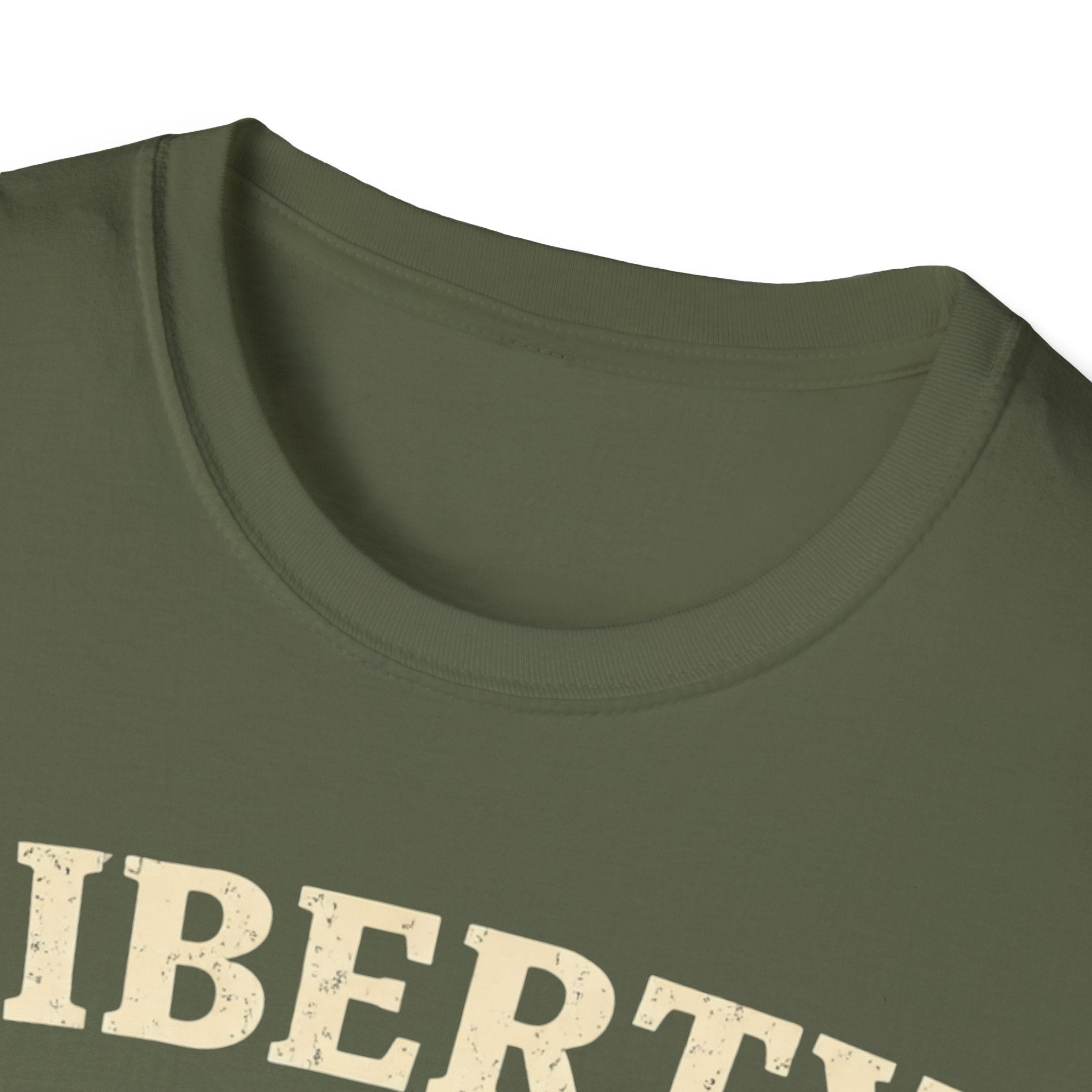 Liberty Demands Dissent Text T-Shirt - Rise And Revolt