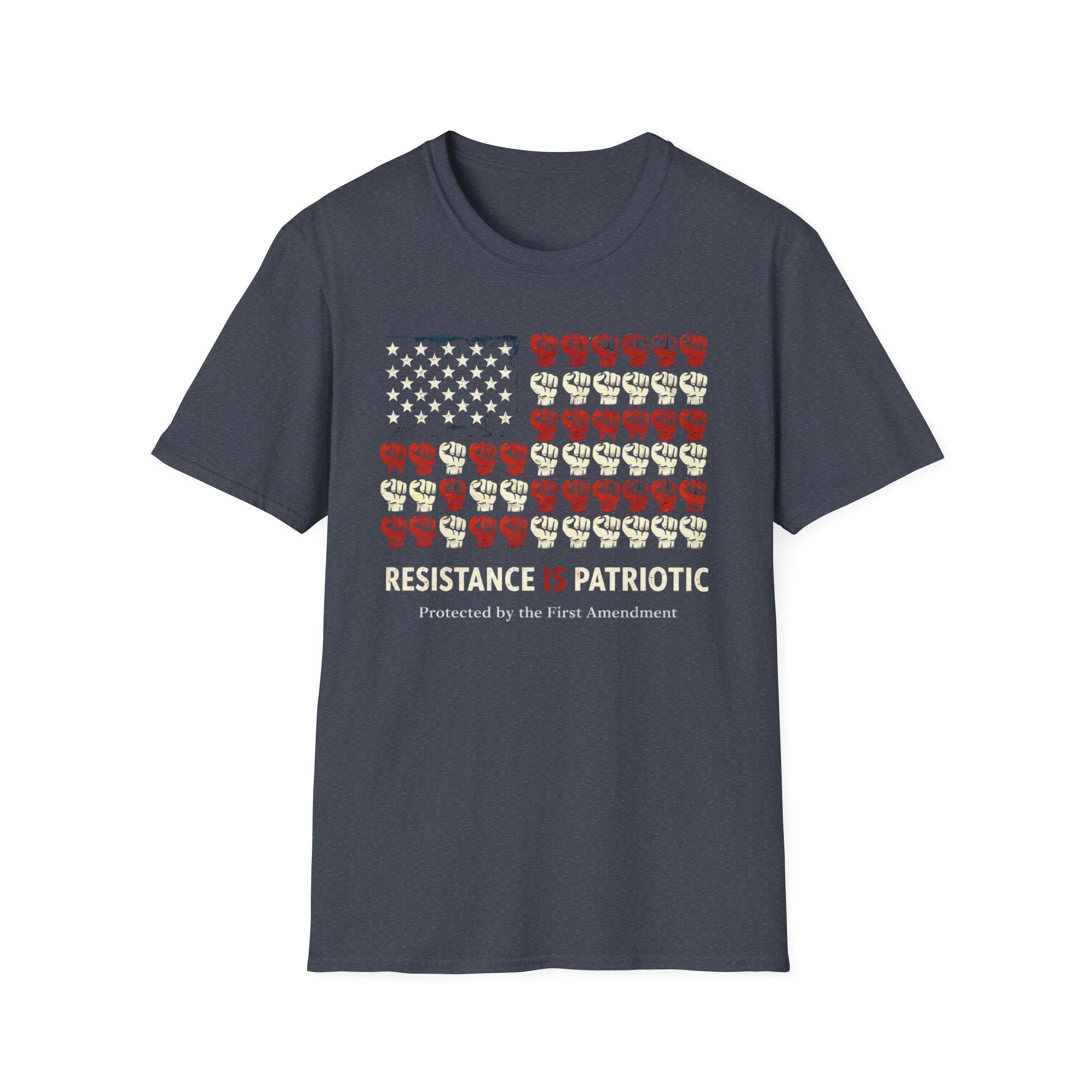 Resistance Is Patriotic T-Shirt - Rise And Revolt