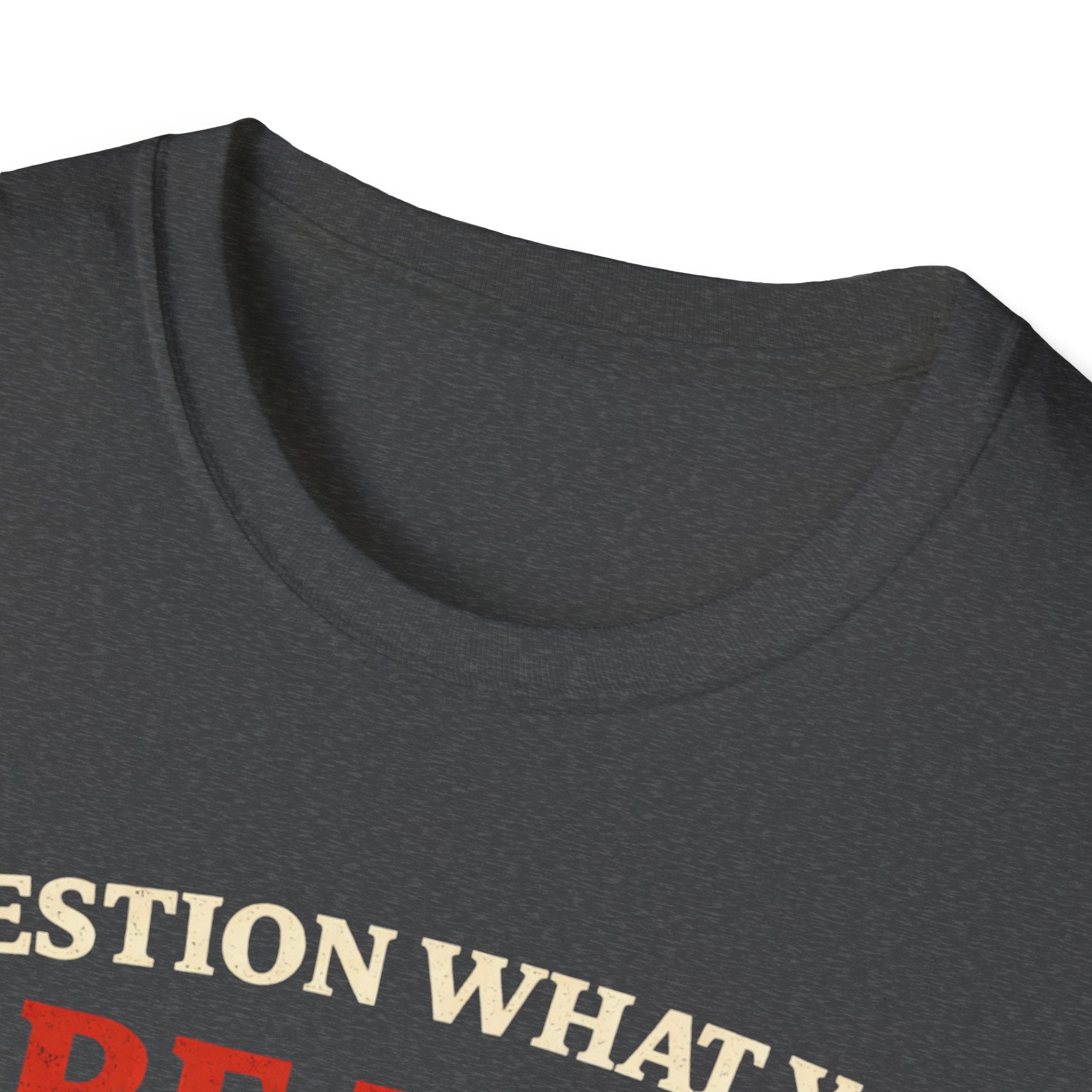 Question What You Are Told T-Shirt - Rise And Revolt