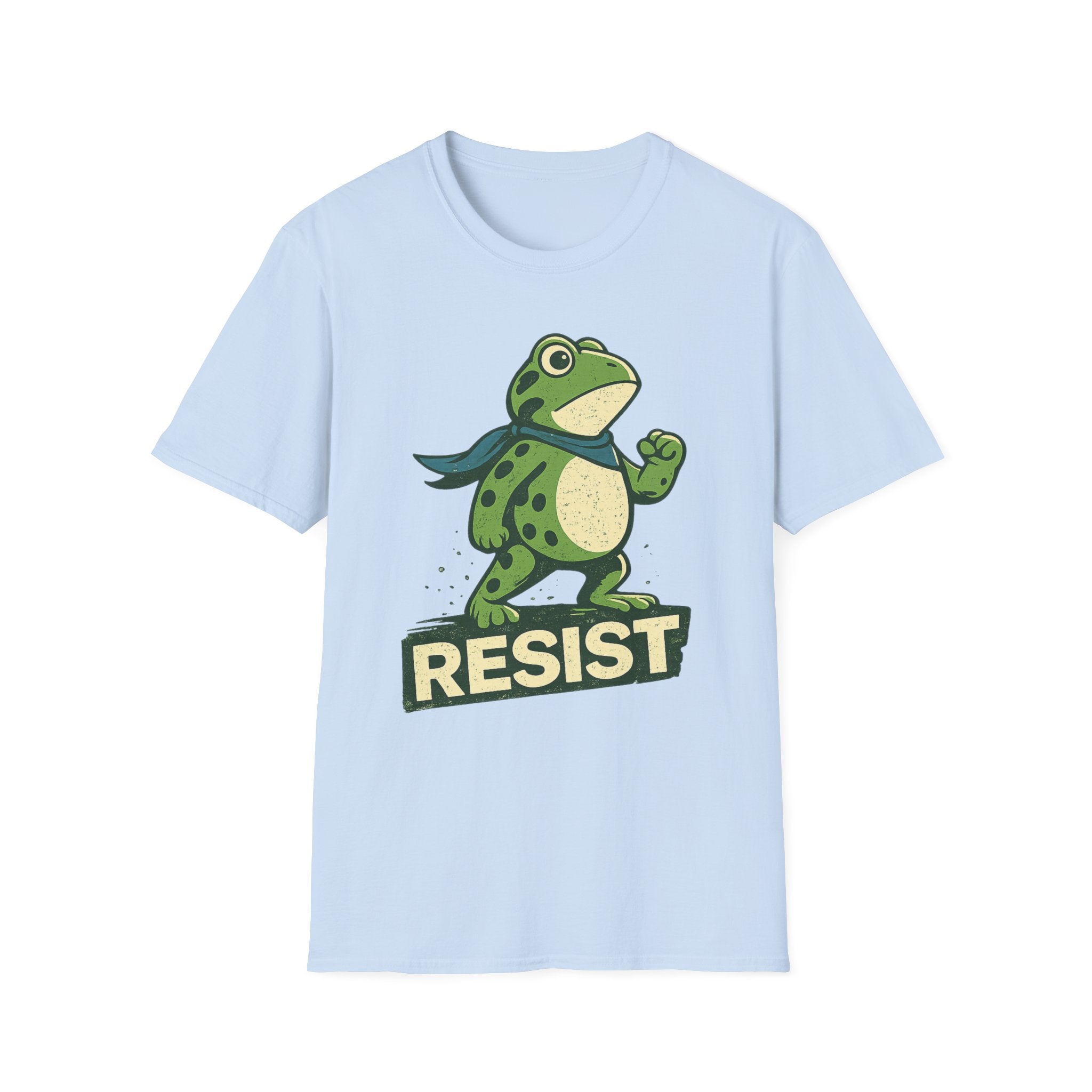 Resist Frog T-Shirt - Stand Out with Unique Protest Style - Rise And Revolt