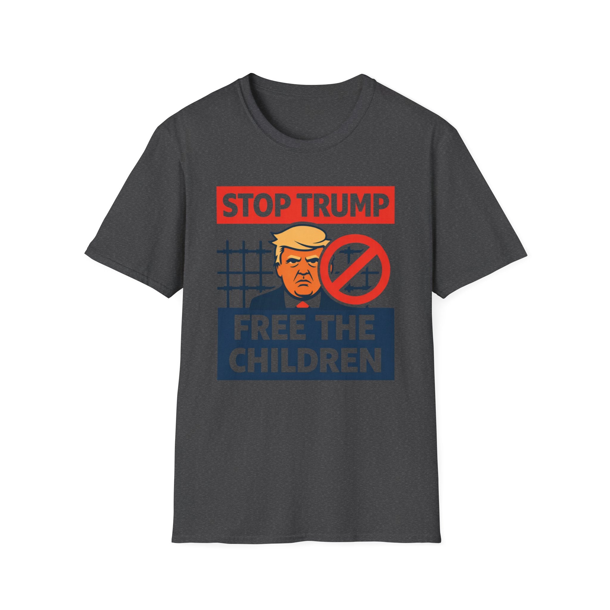 Stop Trump Free The Children T-Shirt - Rise And Revolt