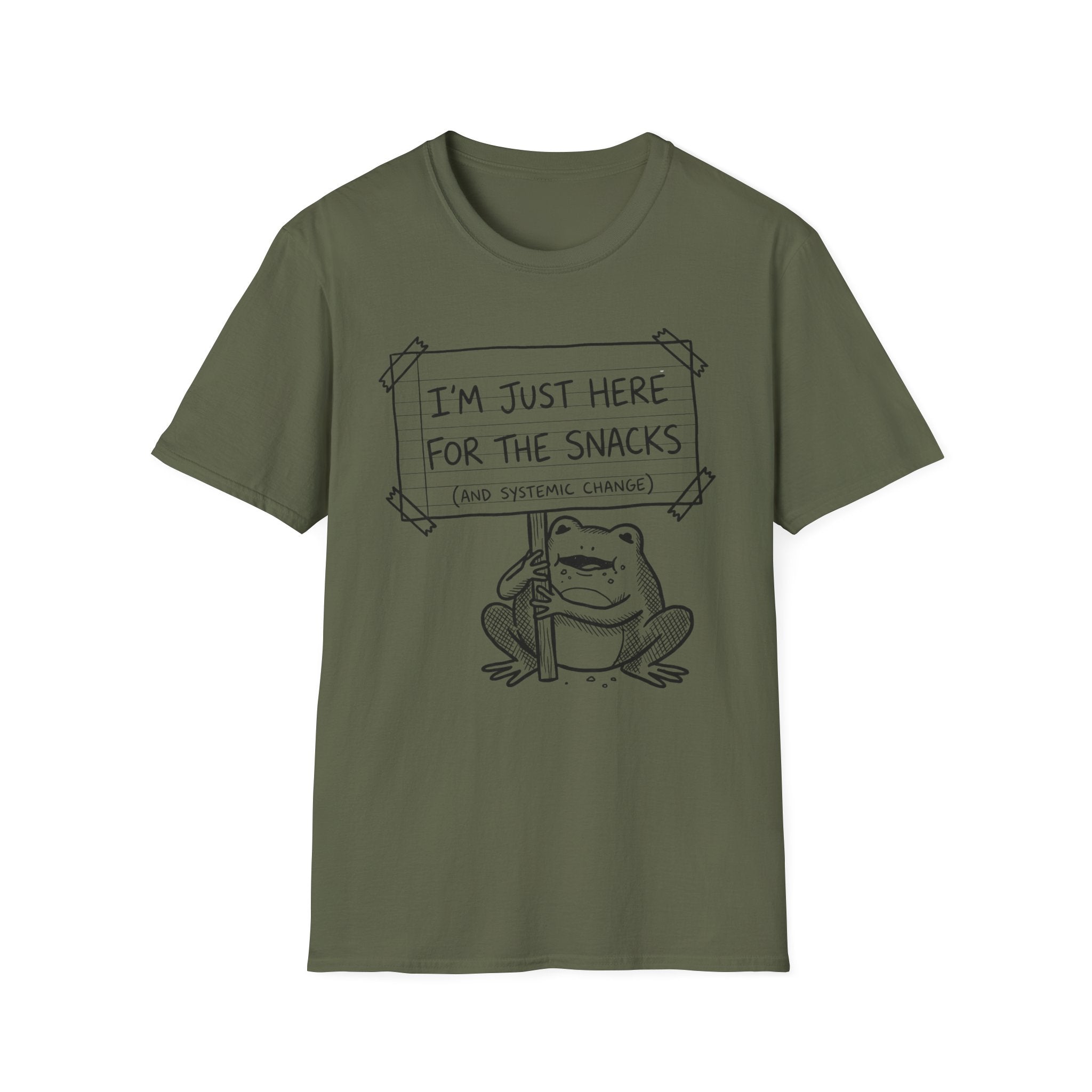 I'm Just Here For The Snacks T-Shirt - Rise And Revolt