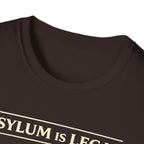 Asylum Is Legal T-Shirt - Rise And Revolt