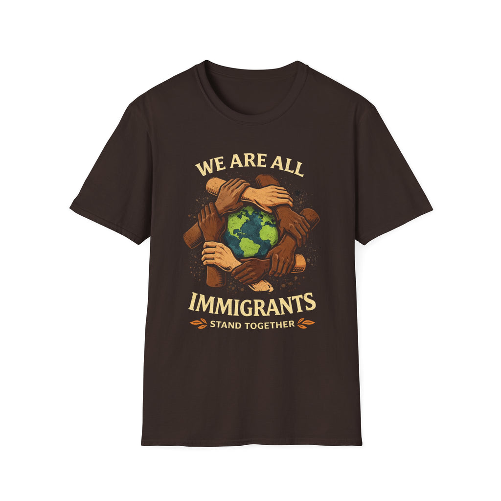 We Are All Immigrants T-Shirt - Rise And Revolt