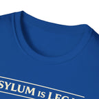 Asylum Is Legal T-Shirt - Rise And Revolt
