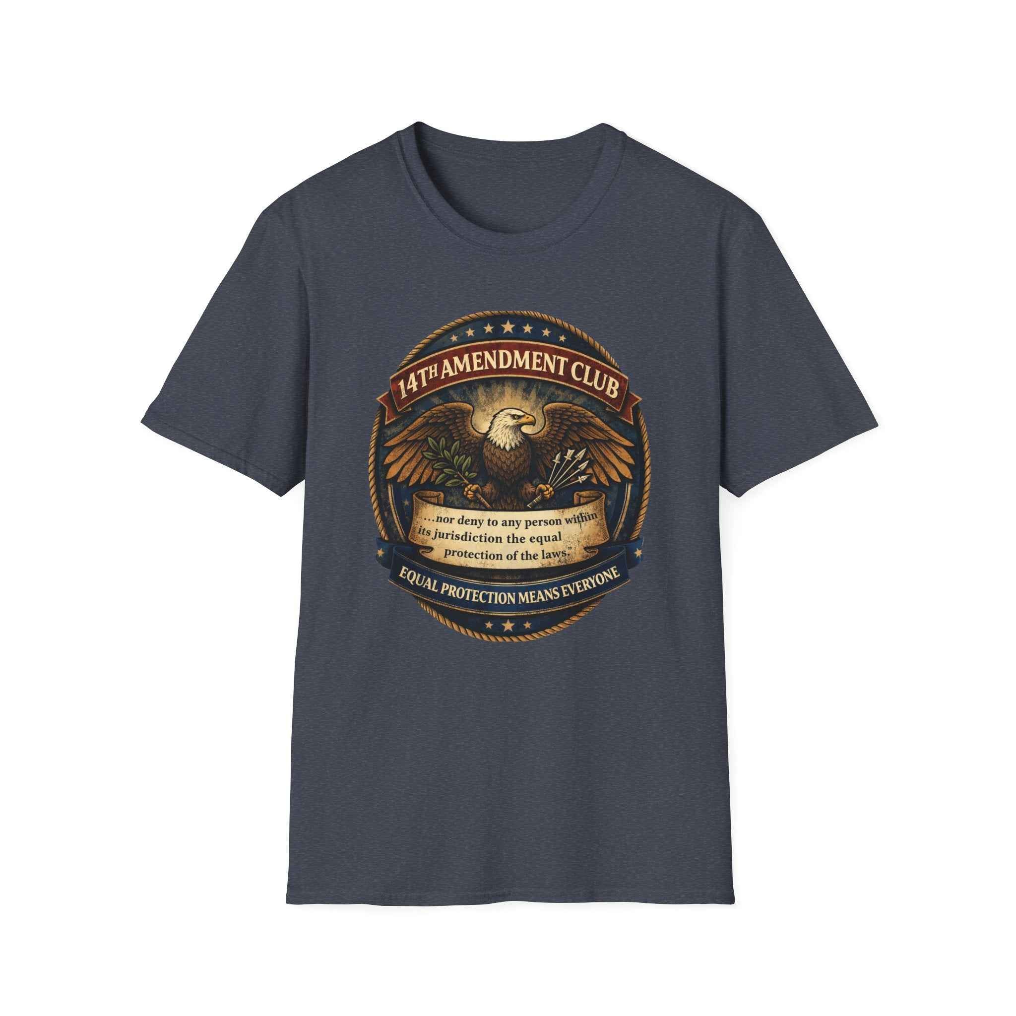 14th Amendment Club Badge T-Shirt