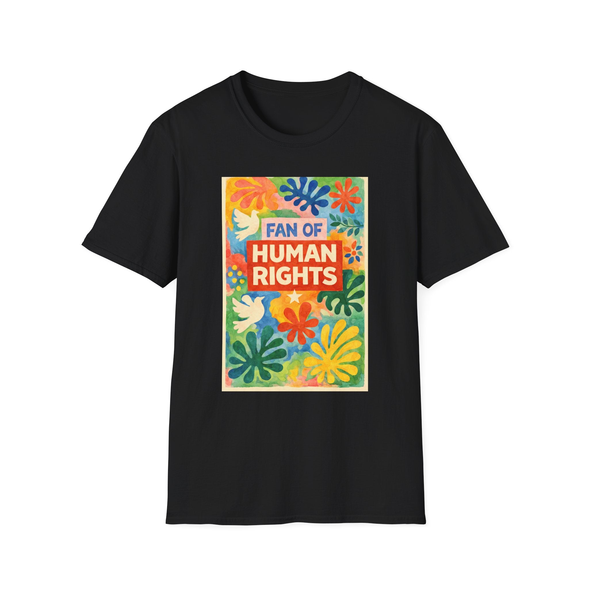 Fan Of Human Rights T-Shirt - Rise And Revolt
