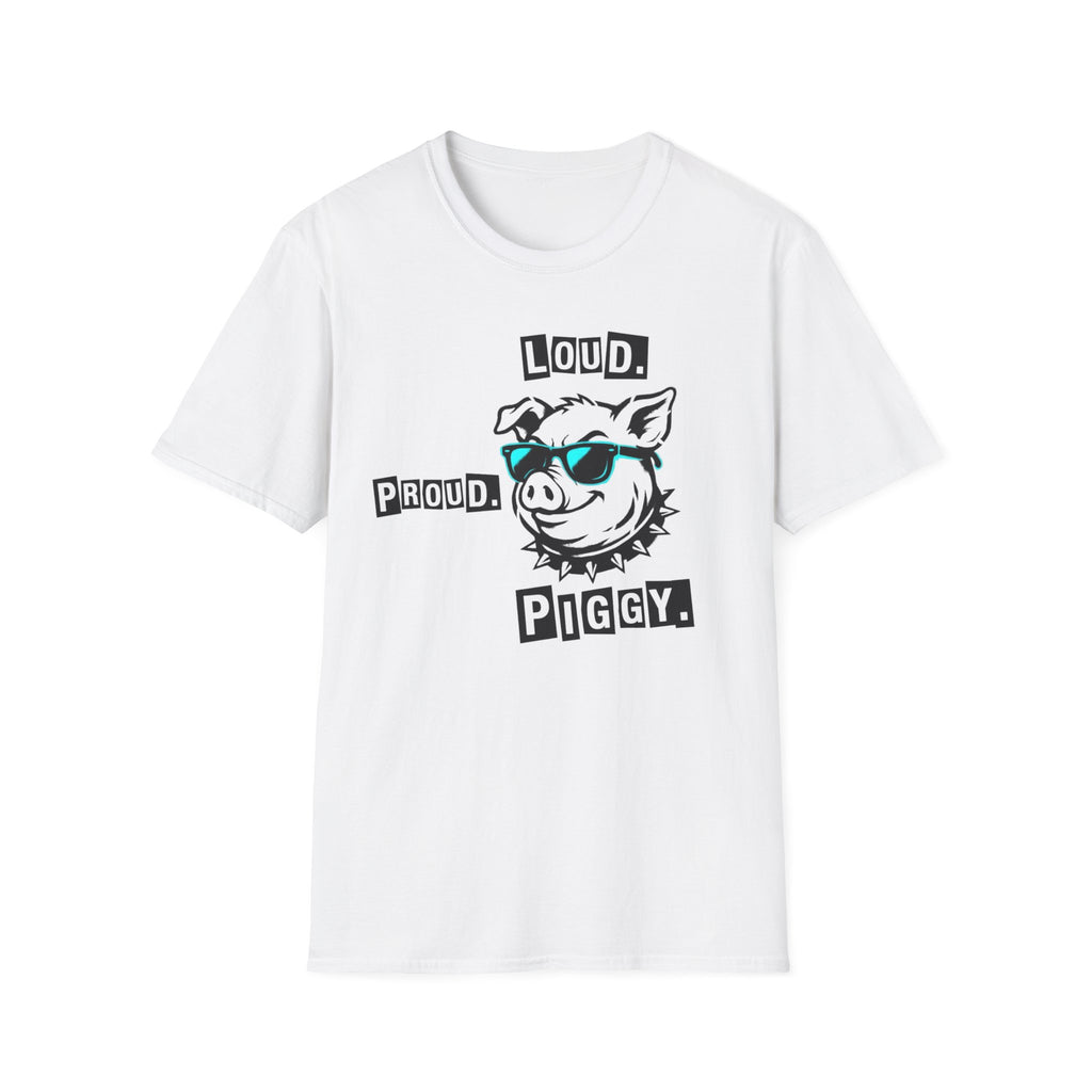 Loud Proud Piggy T-Shirt - Trump Piggy Comment T-Shirt for Women - Rise And Revolt