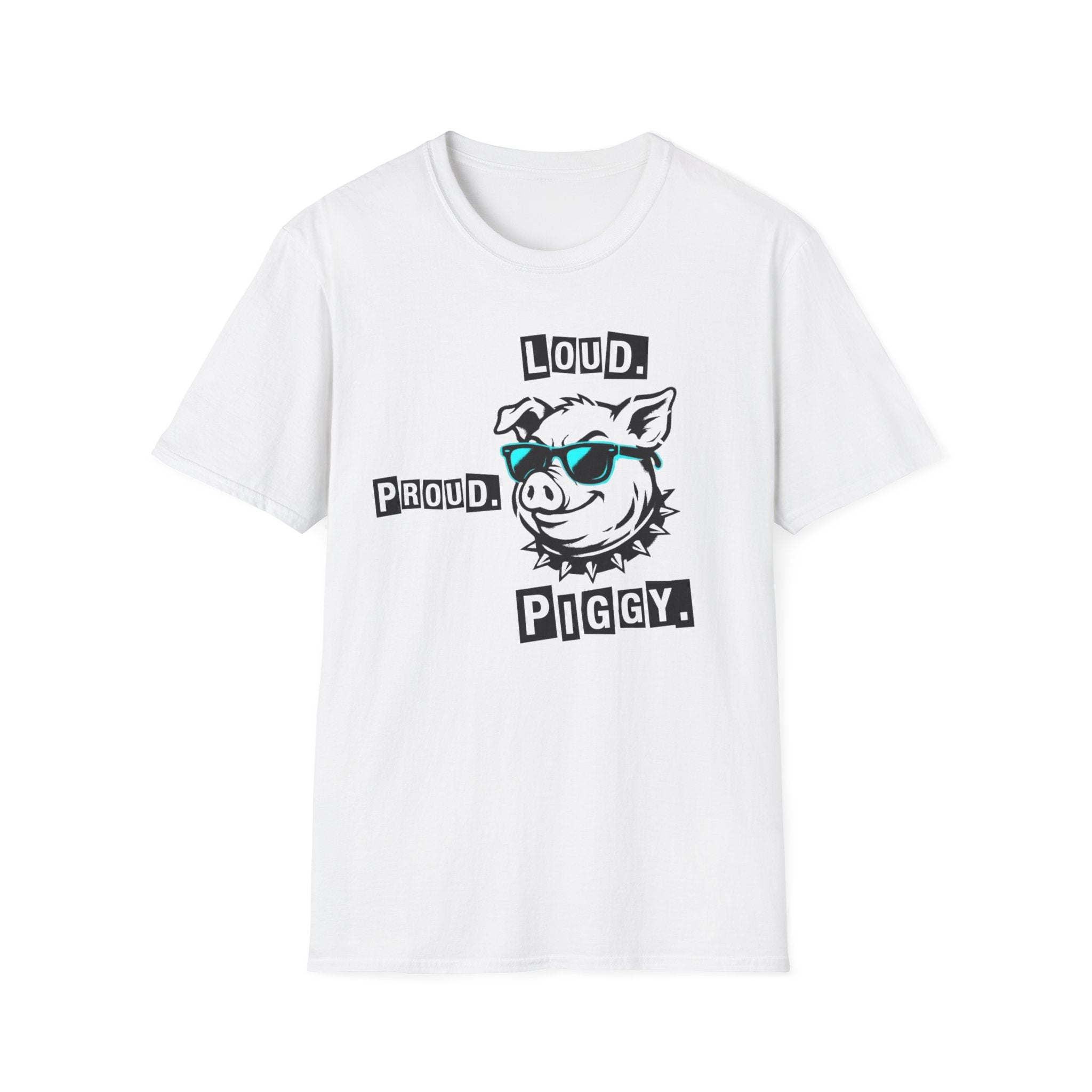 Loud Proud Piggy T-Shirt - Trump Piggy Comment T-Shirt for Women - Rise And Revolt