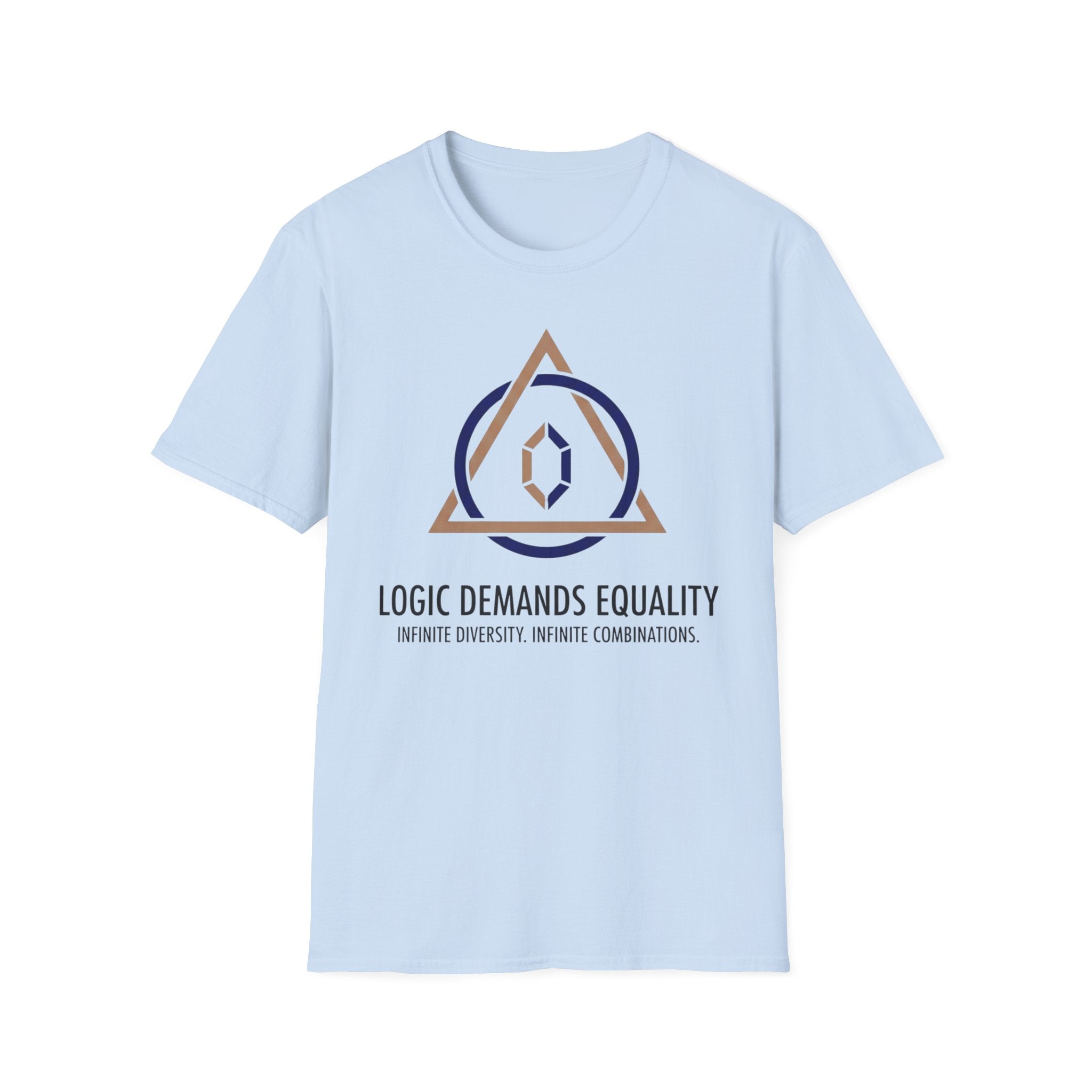 Logic Demands Equality T-Shirt - Rise And Revolt