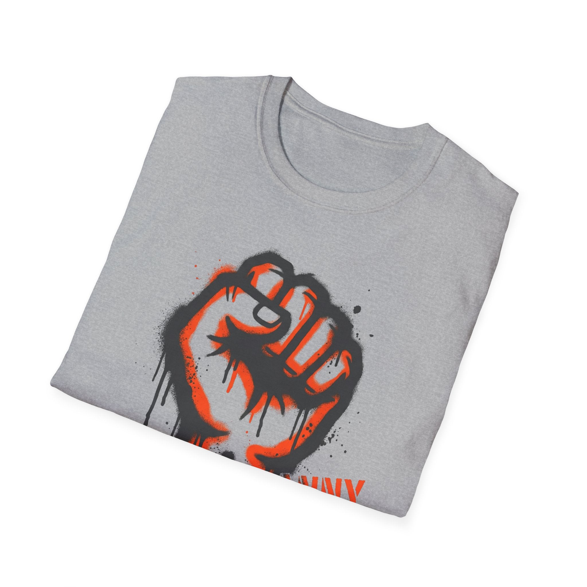 Resist Tyranny T-Shirt Fist - Empower Your Voice and Stand Strong - Rise And Revolt