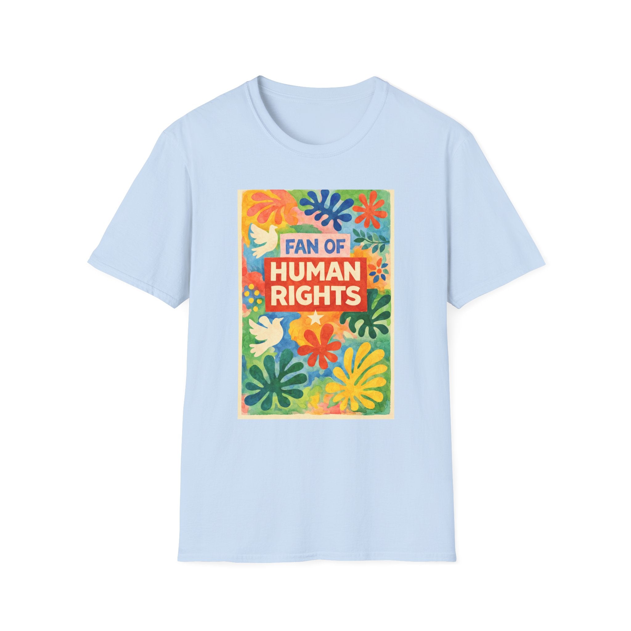 Fan Of Human Rights T-Shirt - Rise And Revolt