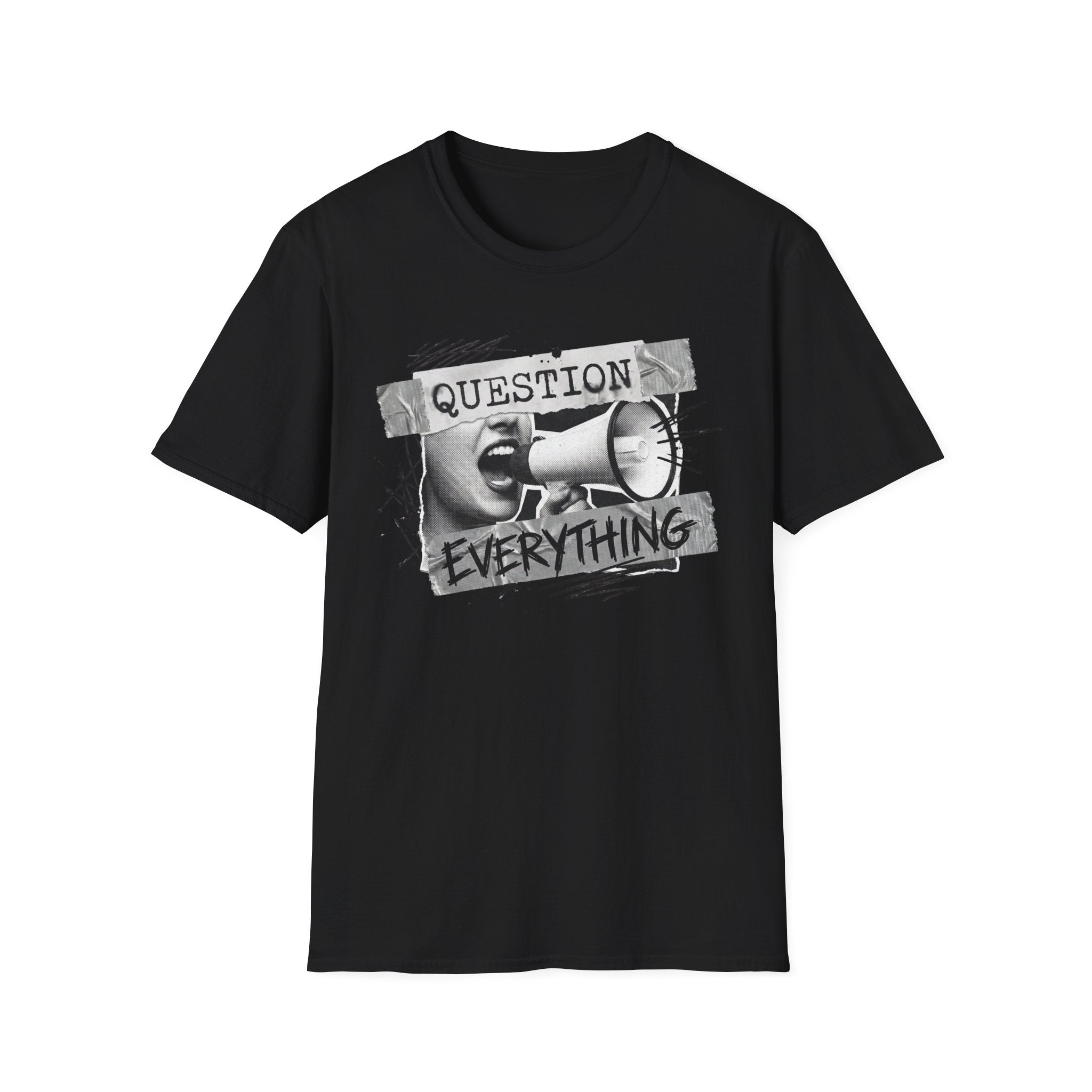 Question Everything T-Shirt - Rise And Revolt