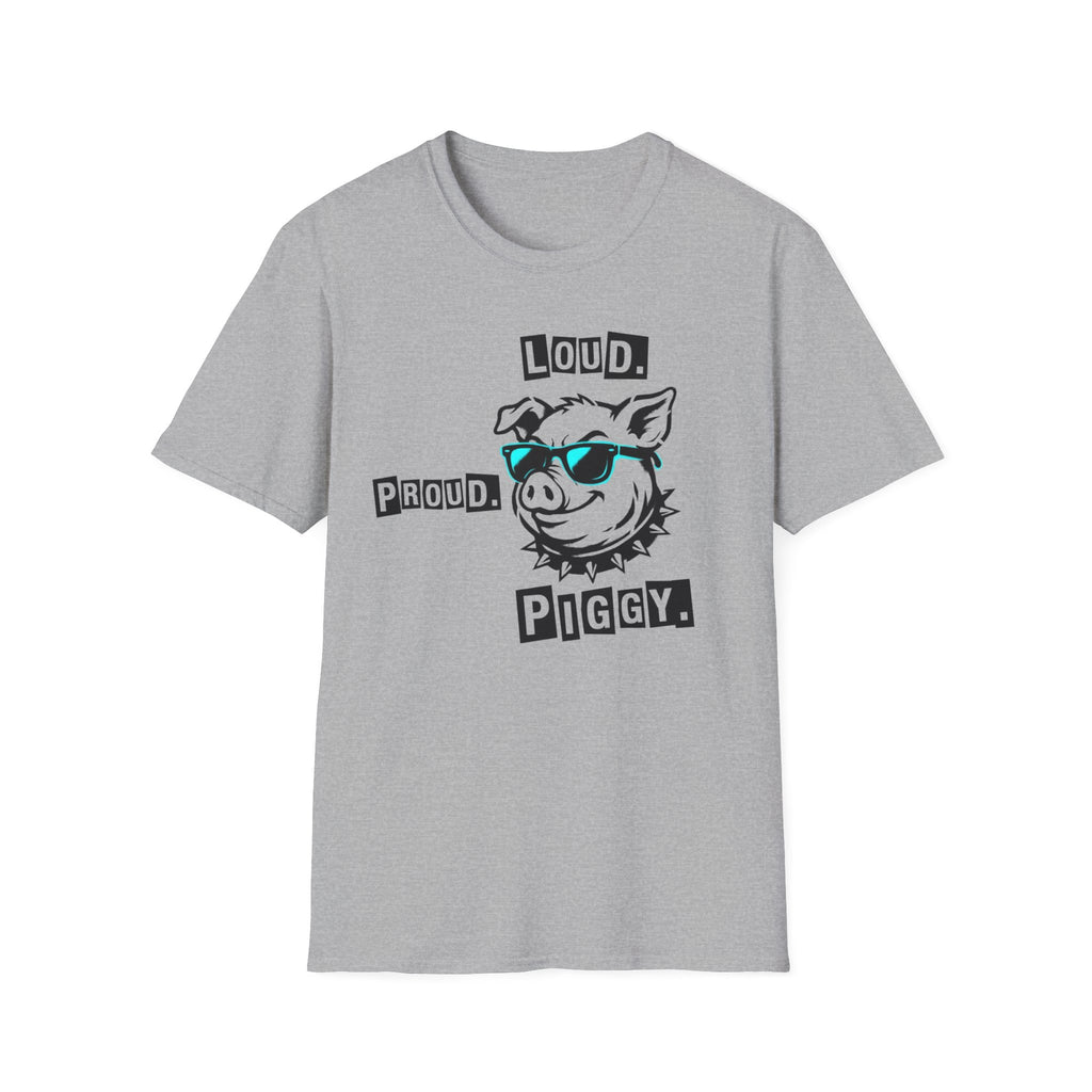 Loud Proud Piggy T-Shirt - Trump Piggy Comment T-Shirt for Women - Rise And Revolt